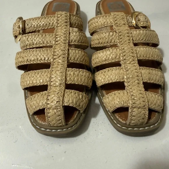 DV by Dolce Vita Women's Tan Woven Sandals in new conditions - Picture 3 of 14